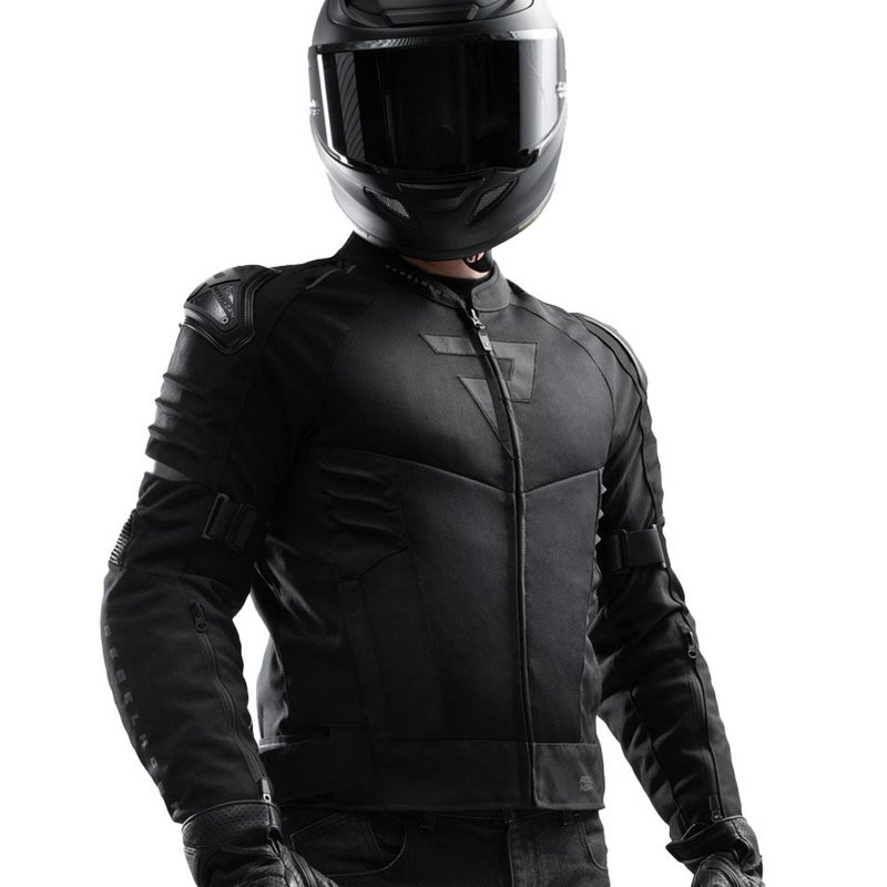 Rebelhorn Vandal 2 Air motocikla jaka, melna