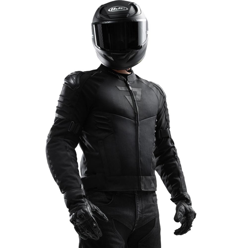 Rebelhorn Vandal 2 Air motocikla jaka, melna