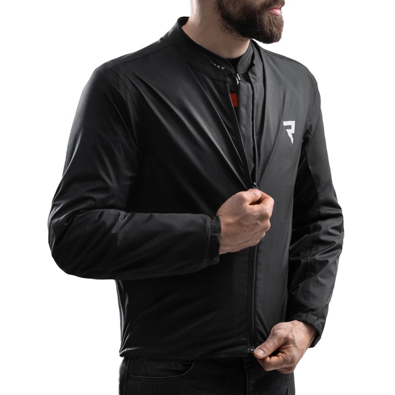 Rebelhorn Vandal 2 Air motocikla jaka melna-sarkana