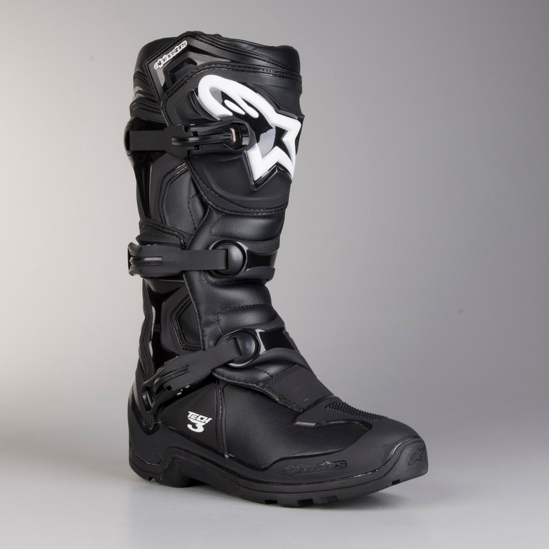 Alpinestars Tech 3 Black Motociklu zābaki