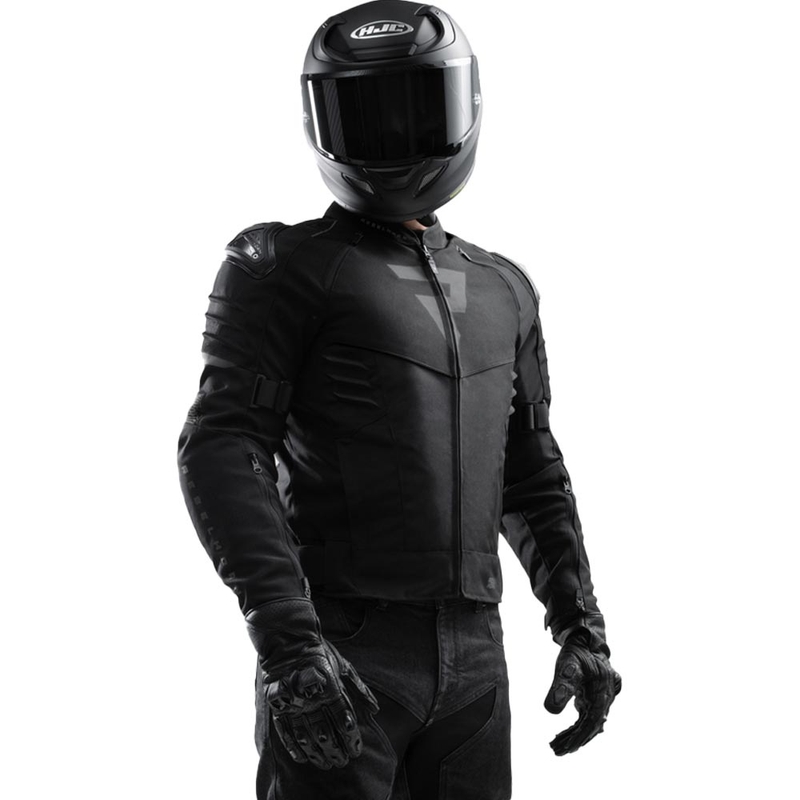 Rebelhorn Vandal 2 motocikla jaka, melna
