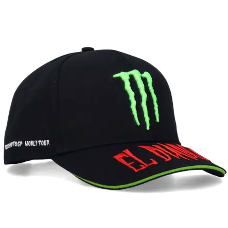 Monster Fabio Quartararo World Tour cepure, melna