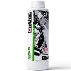 Ipone R2000 Scoot Strawberry 2T sintētiskā Plus zemeņu eļļa 1 l