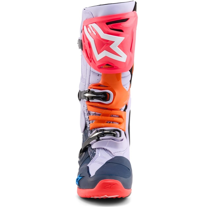 Alpinestars TECH 10 Limited Edition Records motokrosa zābaki melni