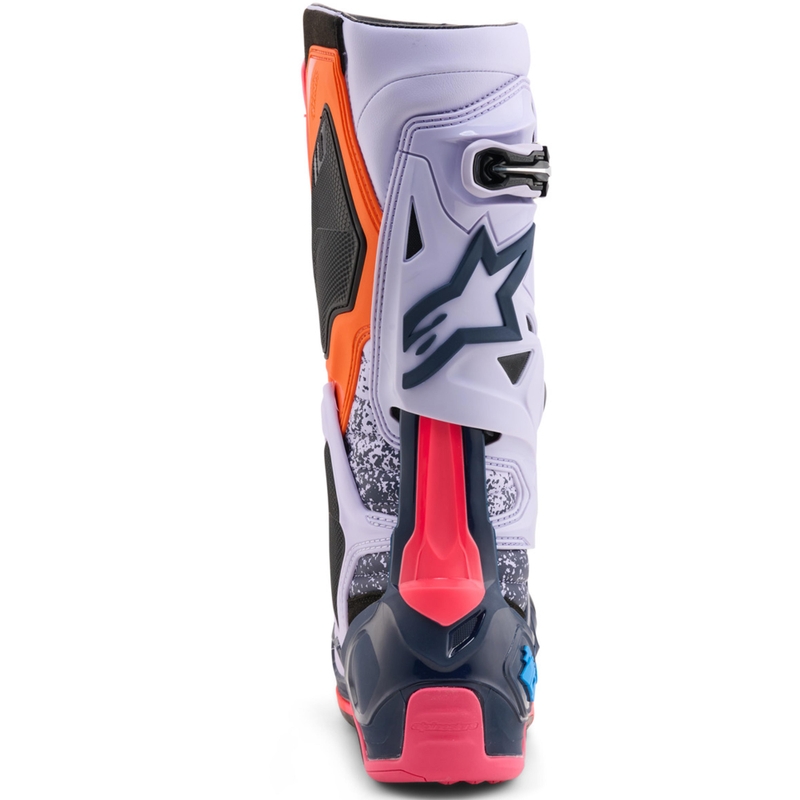 Alpinestars TECH 10 Limited Edition Records motokrosa zābaki melni
