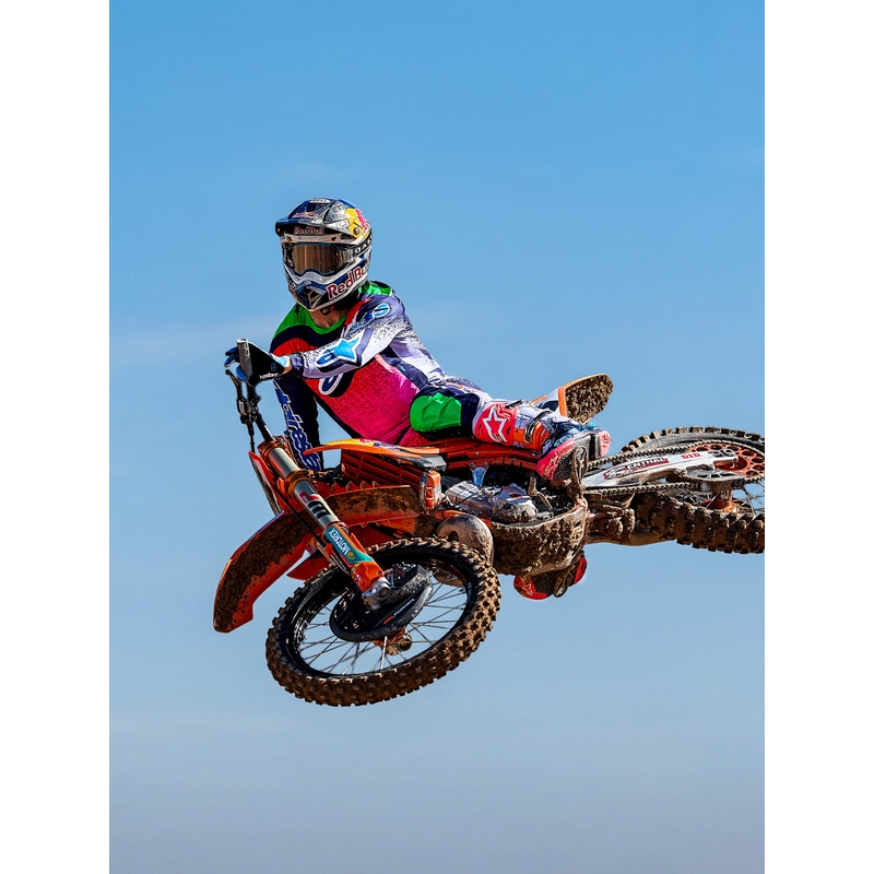 Alpinestars TECH 10 Limited Edition Records motokrosa zābaki melni