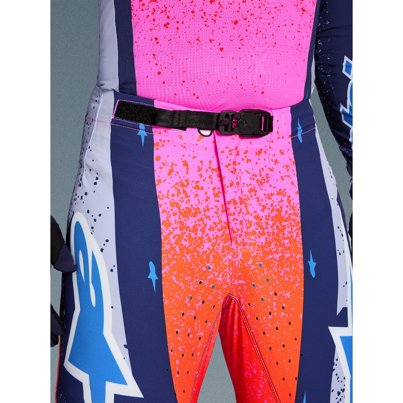 Alpinestars Supertech Limited Edition Records motokrosa bikses, pelēkas