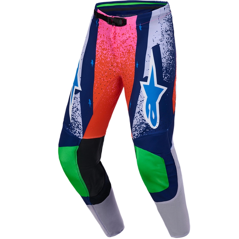 Alpinestars Supertech Limited Edition Records motokrosa bikses, pelēkas