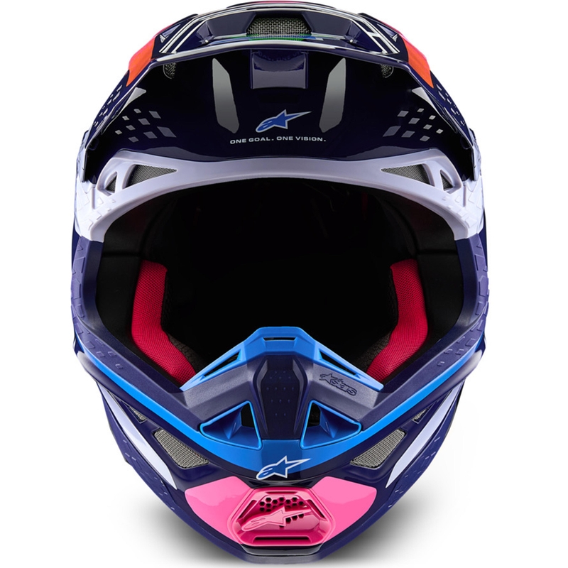 Alpinestars Supertech S-M10 Limited Edition Records motokrosa ķivere, pelēka