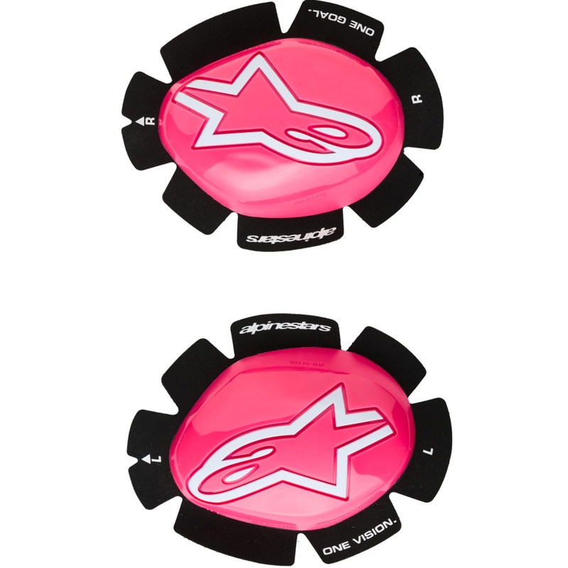Alpinestars GP Plus slideri 2 gab., fluorescējoši rozā-balti