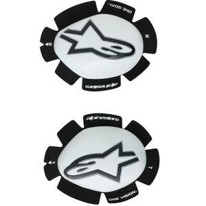 Alpinestars GP Plus slīdņi 2 gab., balti-melni