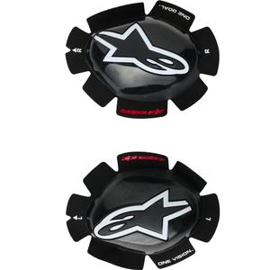 Alpinestars GP Tech ceļgalu šļūtenes melnas-baltas