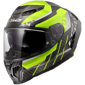 Integrālā moto ķivere LS2 FF807 Dragon Trax fluo dzeltena