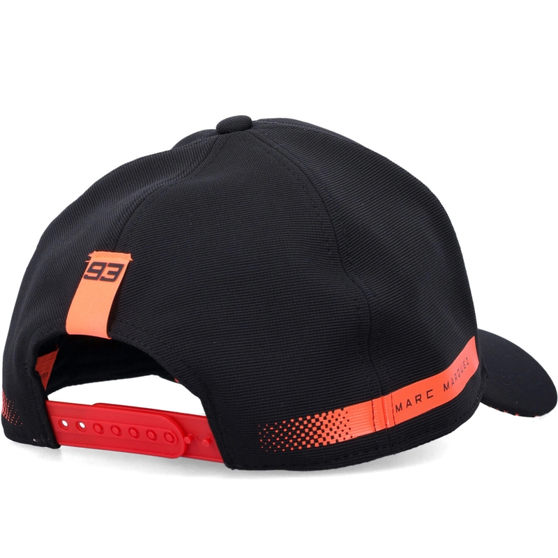 Ducati Marc Marquez tehniskā beisbola cepure 93 Patch melna