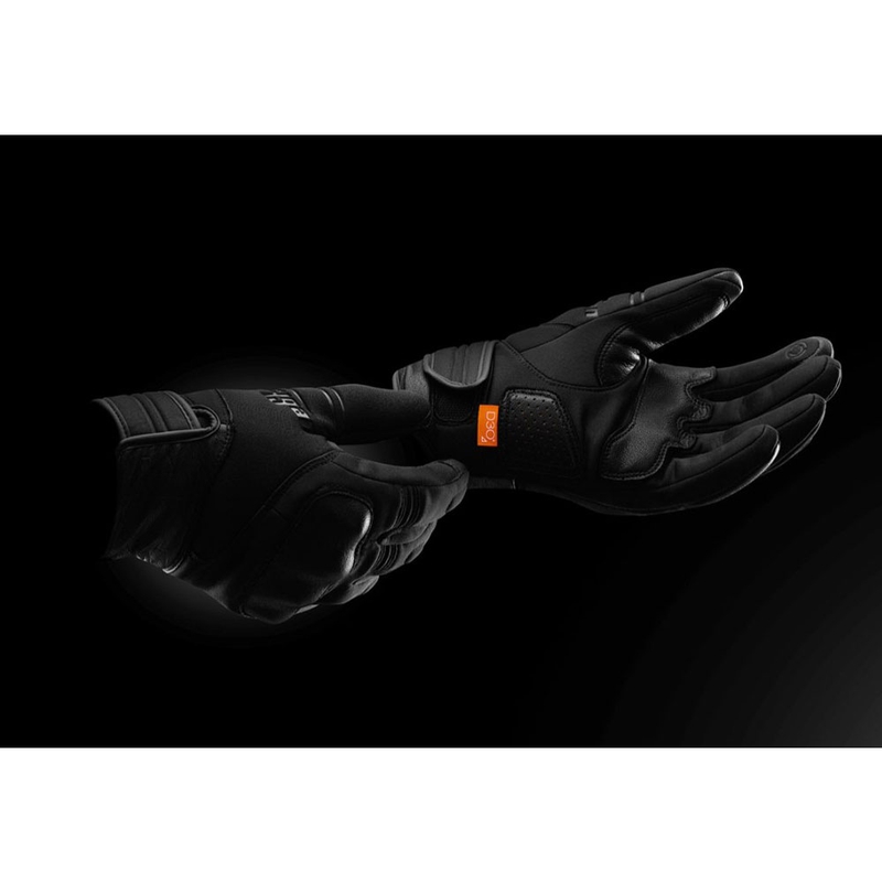Furygan TD Soft D3O® PRIMALOFT® motocikla cimdi, melni
