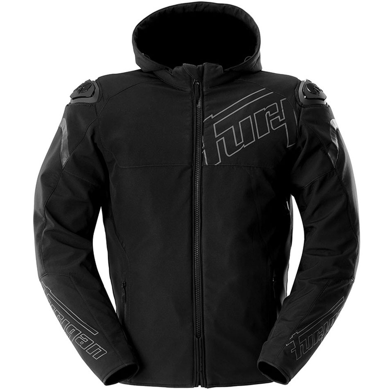 Furygan Sektor Roadster Evo motocikla jaka melna-pelēka