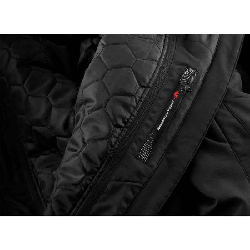 Furygan Evald motocikla jaka melna