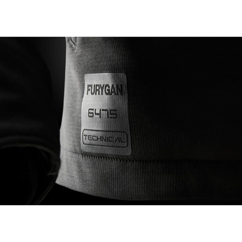 Furygan Evald motocikla jaka melna