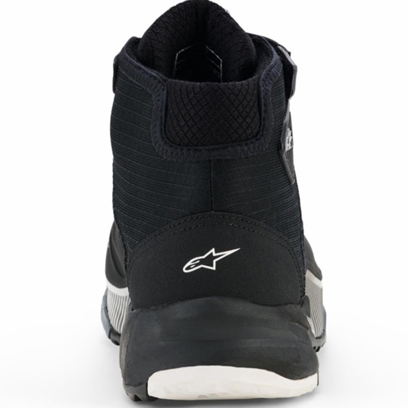 Alpinestars Stella CR-X Drystar sieviešu motocikla zābaki melni-pelēki-balti