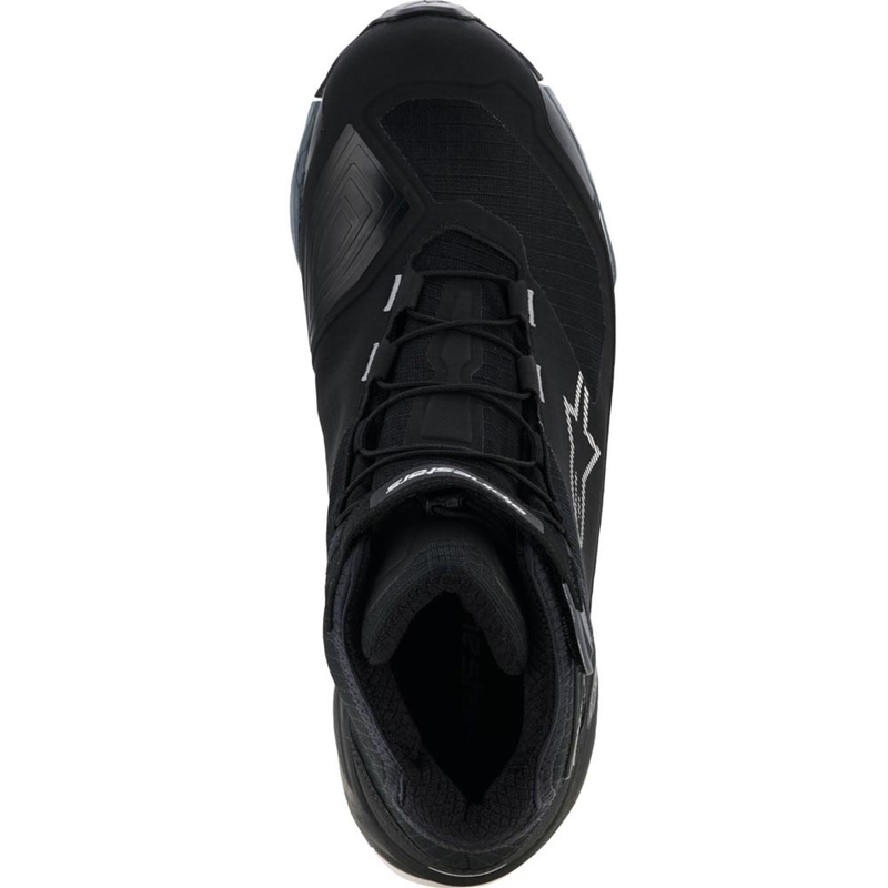 Alpinestars Stella CR-X Drystar sieviešu motocikla zābaki melni-pelēki-balti