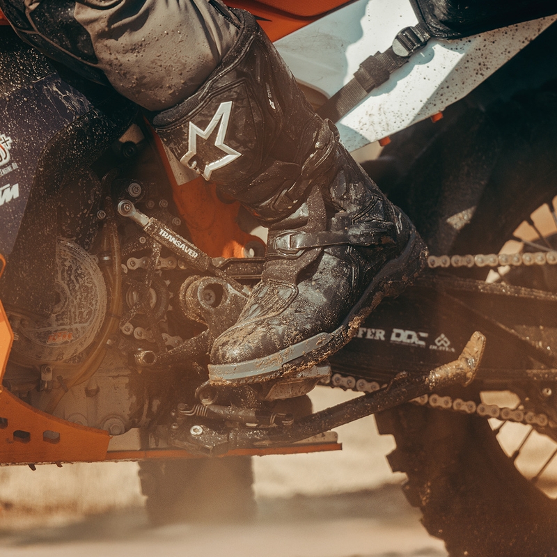 Alpinestars Corozal V2 Adventure Drystar motocikla zābaki brūni-melni