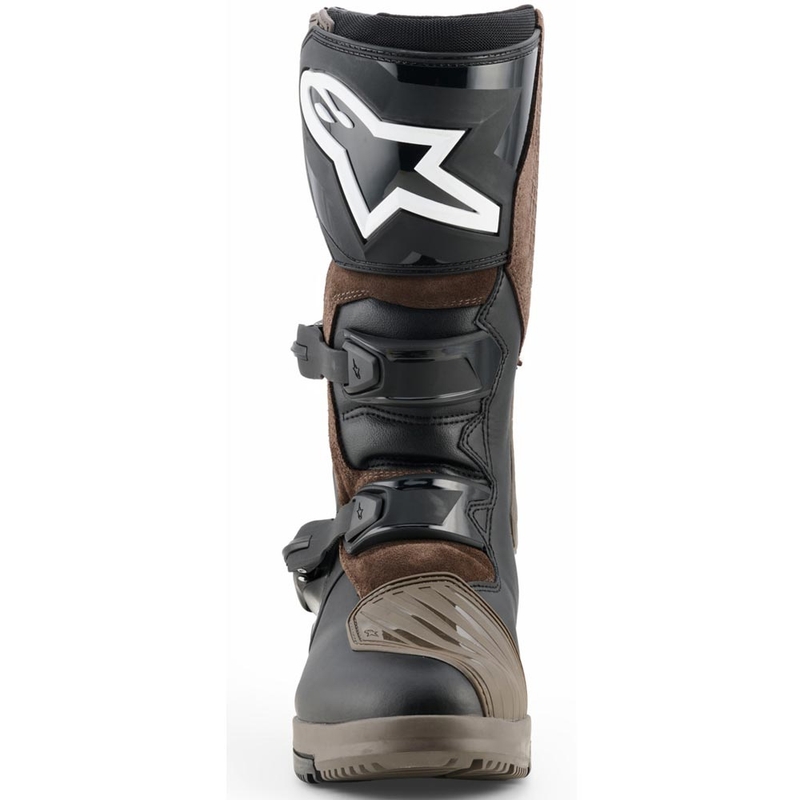 Alpinestars Corozal V2 Adventure Drystar motocikla zābaki brūni-melni