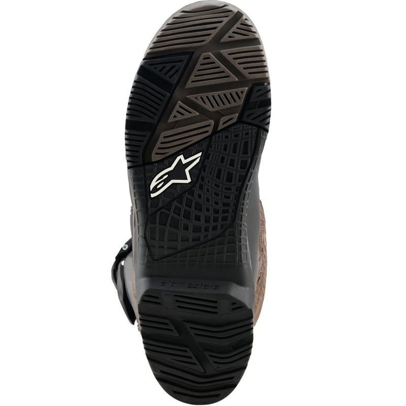 Alpinestars Corozal V2 Adventure Drystar motocikla zābaki brūni-melni