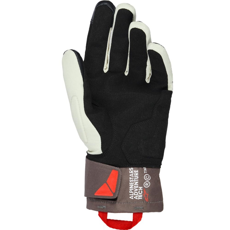 Alpinestars XT-3 Drystar izolēti motocikla cimdi tumši brūni-smilšu-melni-oranži