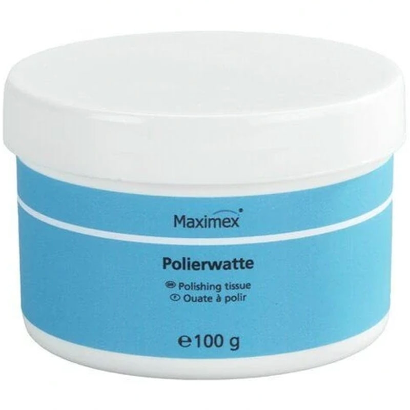 Vates vate hroma un metālu tīrīšanai un pulēšanai Maximex 100 g