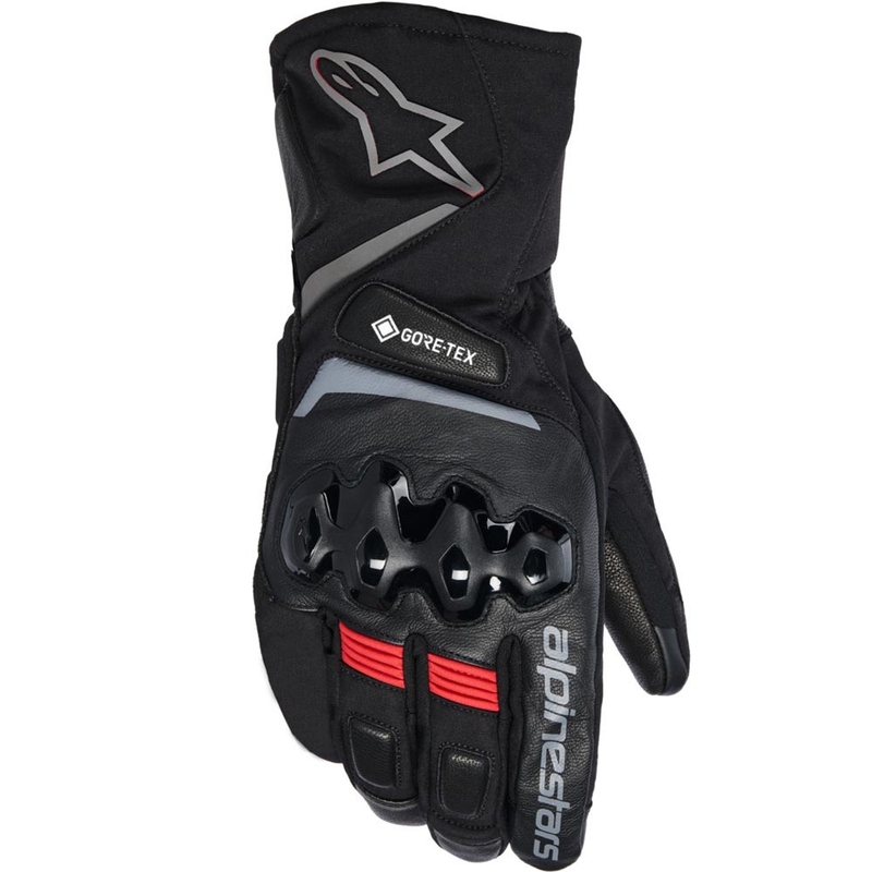 Alpinestars WT-8 GORE-TEX® izolēti motocikla cimdi melni-sarkani