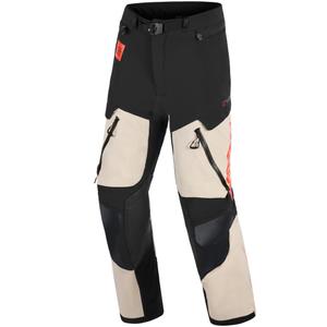 Alpinestars Halo PRO Drystar XF motocikla bikses krēmkrāsas-melnas-sarkanas