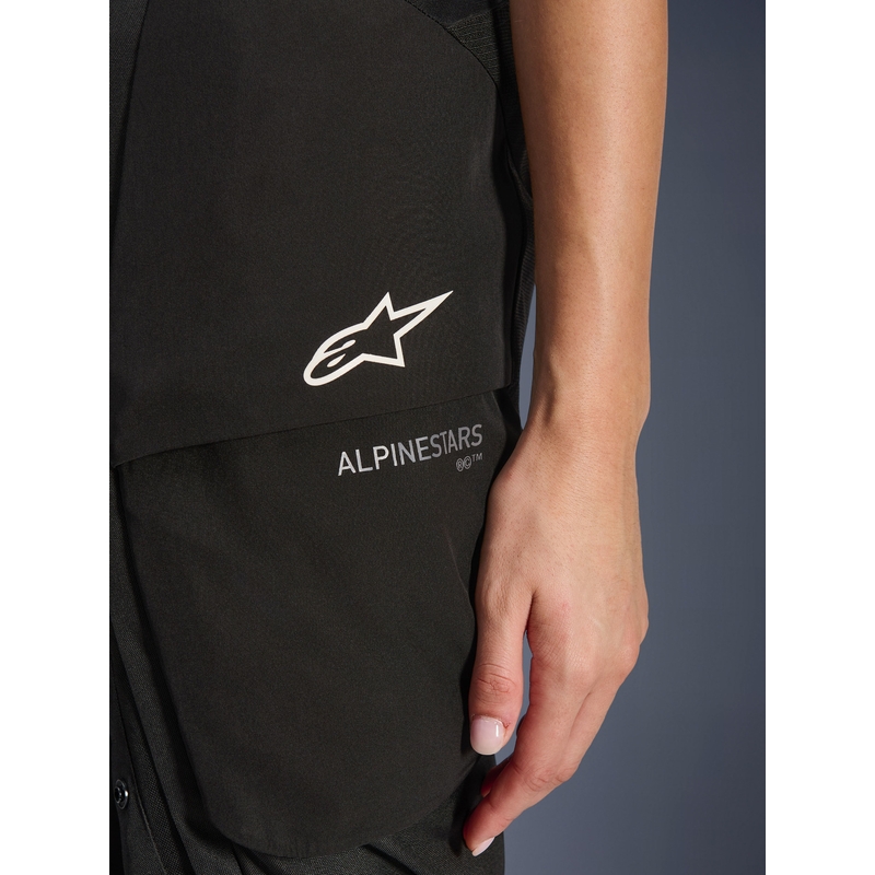 Alpinestars Stella Andes V4 Drystar sieviešu motocikla bikses, melnas