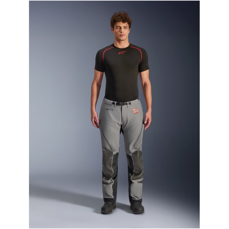 Alpinestars Nazca 3L Gore-Tex PRO īsās motocikla bikses tumši pelēkas-melnas