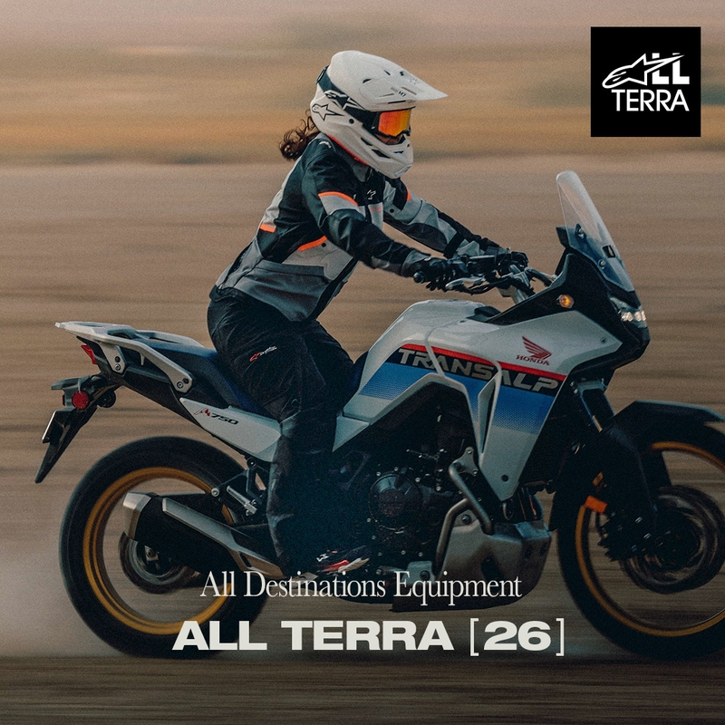 Alpinestars Stella Andes V4 Drystar sieviešu motocikla jaka, tumši pelēka-gaiši pelēka-melna-sarkana