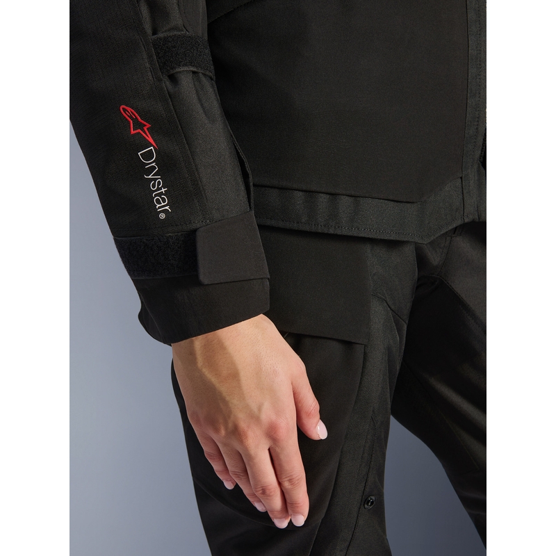Alpinestars Stella Andes V4 Drystar sieviešu motocikla jaka, melna