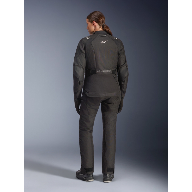 Alpinestars Stella Andes V4 Drystar sieviešu motocikla jaka, melna