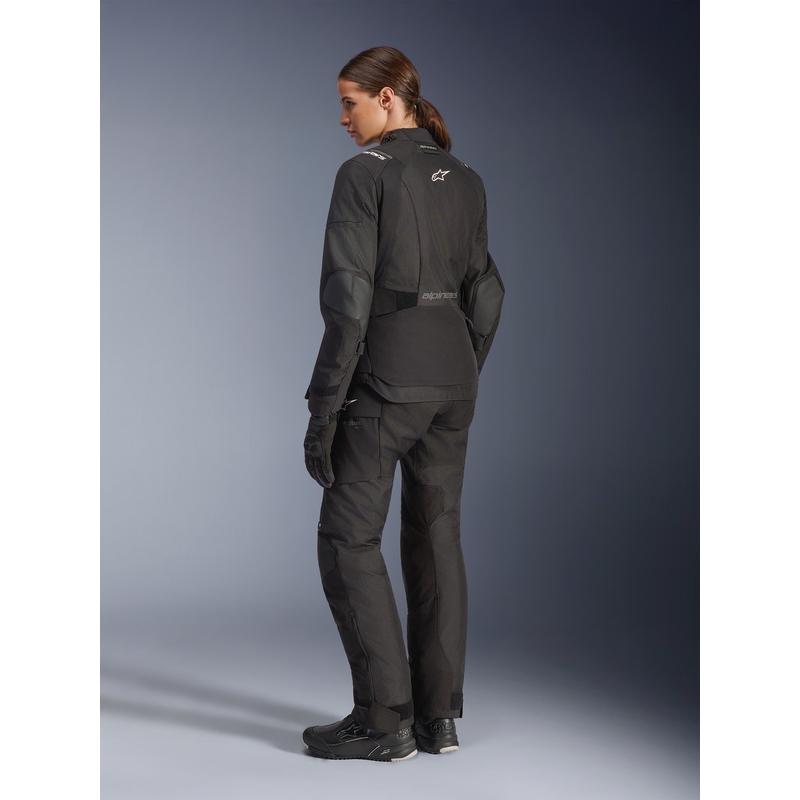 Alpinestars Stella Andes V4 Drystar sieviešu motocikla jaka, melna
