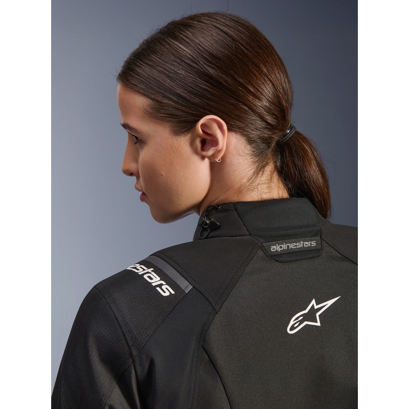 Alpinestars Stella Andes V4 Drystar sieviešu motocikla jaka, melna