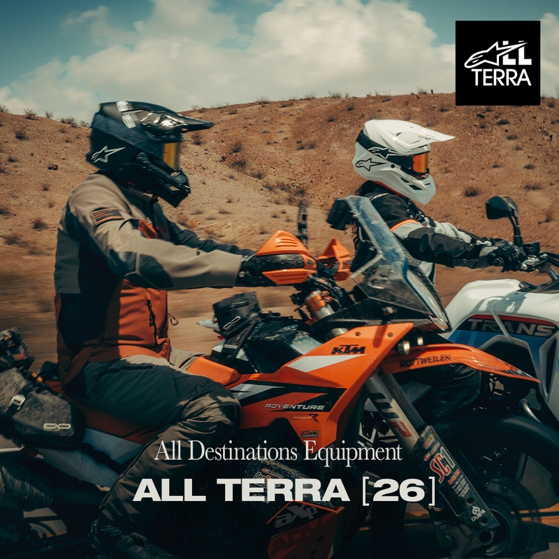 Alpinestars Andes V4 Drystar motocikla jaka gaiši brūna-tumši oranža-melna