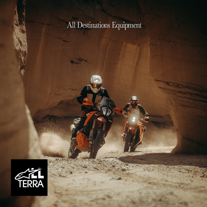 Alpinestars Andes V4 Drystar motocikla jaka krēmkrāsas-gaiši brūna-melna-fluororanža