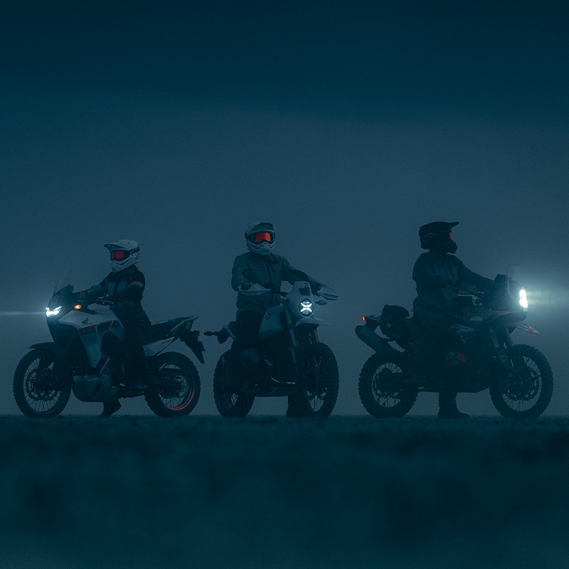 Alpinestars Andes V4 Drystar motocikla jaka, melna