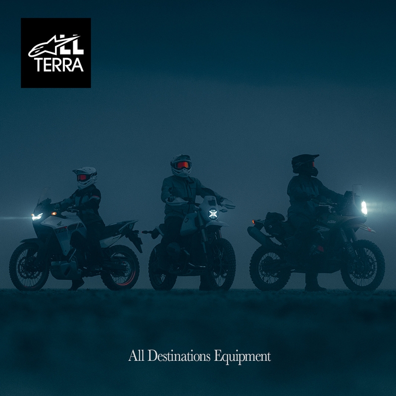 Alpinestars Andes V4 Drystar motocikla jaka, melna