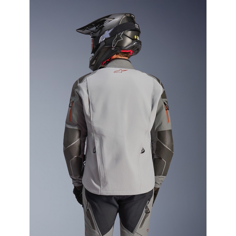 Alpinestars Nazca 3L Gore-Tex PRO motocikla jaka tumši pelēka-gaiši pelēka