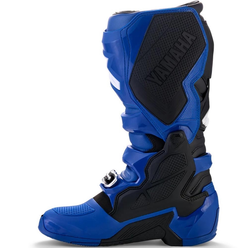 Alpinestars TECH 7 YAMAHA motokrosa zābaki zili balti melna kolekcija