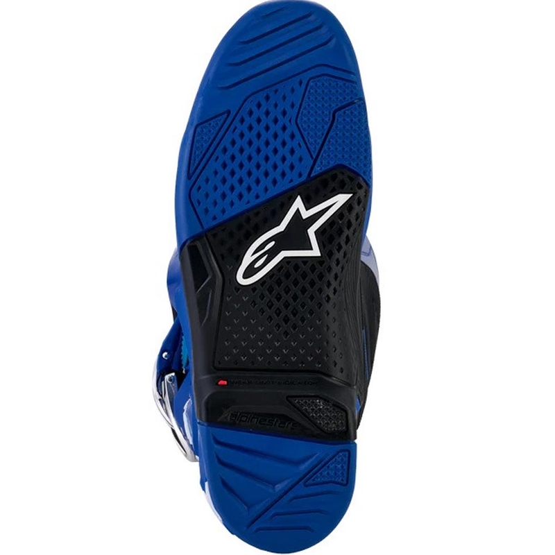 Alpinestars TECH 7 YAMAHA motokrosa zābaki zili balti melna kolekcija