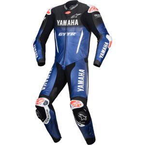Viendaļīgs ādas motocikla kombinezons Alpinestars GP-R7 YAMAHA GYTR TECH-AIR kolekcijas zils-melns-balts-sarkans
