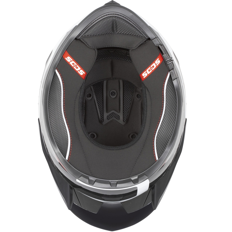 Cassida Integral GTS 2.1 Mega motocikla ķivere, melna-rozā-balta-vaniļas krāsā