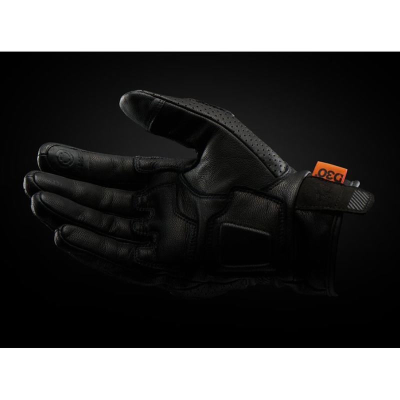 Furygan LR Jet Vented D3O® Evo motocikla cimdi, melni