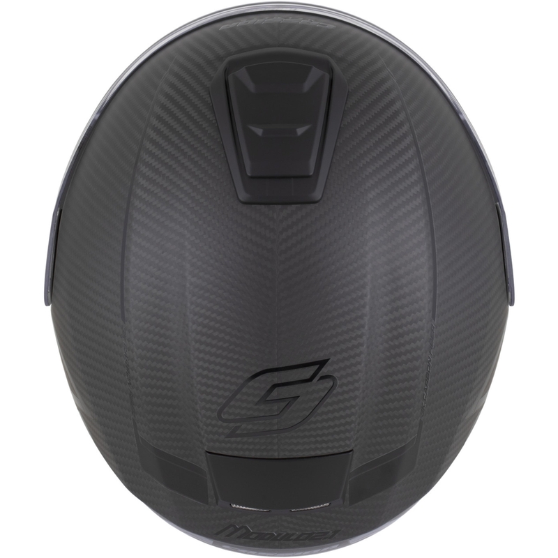 Atverama motocikla ķivere Cassida Modulo 2.1 Plus Carbon BlackOut matēti melna