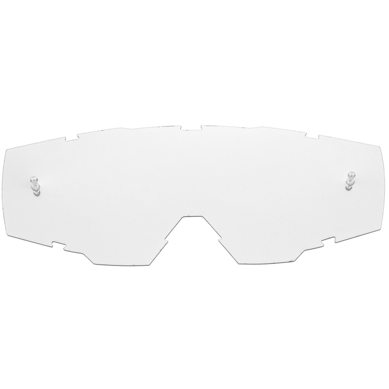 NOX Spectre motokrosa brilles ar vizieri sudraba krāsā